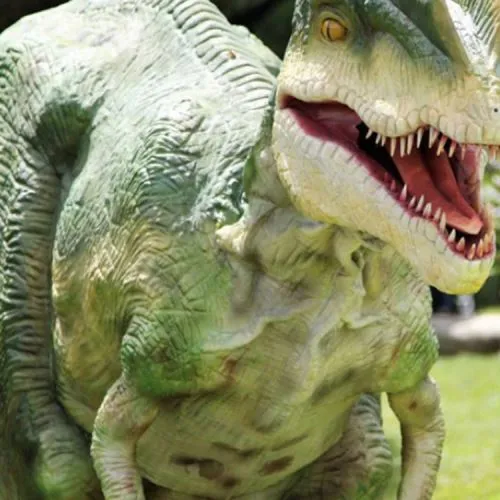 Hur är ventilationen i en riktig dinosauriekostym?