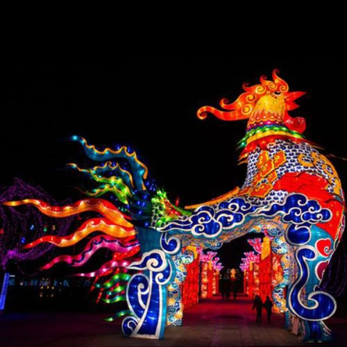 Realistiska Silk Lantern Festival dekorera kinesiska lyktor till salu
