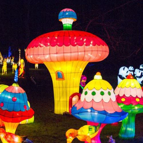 Anpassa kinesiska Lanternfestival utomhus