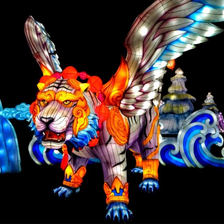 New Design Electric Chinese Custom Lanterns Festival