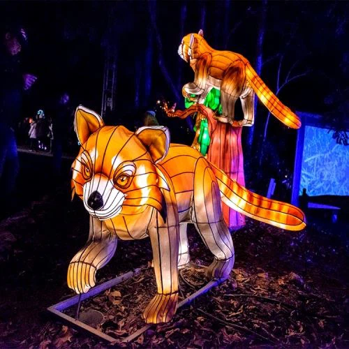 Kinesiska lyktor av högkvalitetsdjur